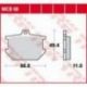 TRW LUCAS ZF KLOCKI HAMULCOWE KH034 ORGANIC YAMAHA XS 250 '77-'80, XS 400 '77-'82, SR 500 '78-'87, XJ 650 '80-'82, XS 650/750 '7