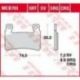 TRW LUCAS ZF KLOCKI HAMULCOWE KH265 SINTER ROAD/TRACK HONDA CBR 900RR FIREBLADE '98-'03, VTR 1000 SP1/SP2 '00-'07 PRZÓD