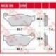 TRW LUCAS ZF KLOCKI HAMULCOWE KH430 SINTER YAMAHA YP 125 X-MAX '06-'09, XP 250 X-MAX '05-'09 PRZÓD