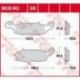 TRW LUCAS ZF KLOCKI HAMULCOWE KH231 ORGANIC KAWASAKI VN 900 '06-'17, VN 1500 '98-'03, VN 1600 '03-'08, VN 1700 '09-'17, VN 2000