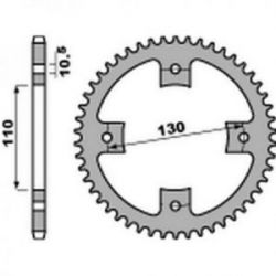Moto-Master, přední brzdový kotouč, plovoucí, SUPERMOTO 320 RACING Flame FRONT DISC Honda: XR, CR 