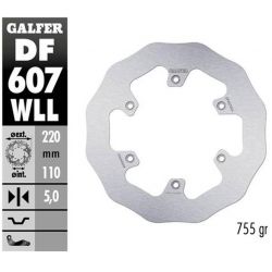Galfer, brzdový kotouč, zadní, Beta RR 250/300/350 '12-, RR 390/400/430/450/450/498 '14-, XTRAINER 250/300 '15- WAVE (240X1