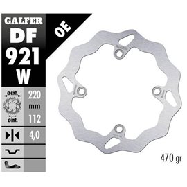 Galfer, brzdový kotouč, zadní, SHERCO SE/SEF 250/300/450 '14-, (pouze se zavěšením WP a KYB) SE 125 '21-, SE-R 2.5/3.