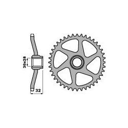 Gufera klikovky Prox, Honda CR 80/85, 83-07