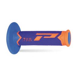 Progrip, gripy PG788 Off Road (22+25mm, dél.115mm), barva oranžová fluo/modrá (trojsměs.) (788-282)