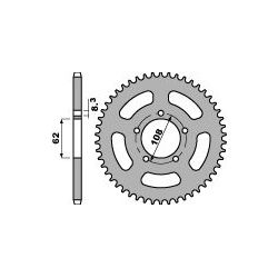 Gufera klikovky Prox, Honda CRF 250 (06-14), CRF 450 (06-16)