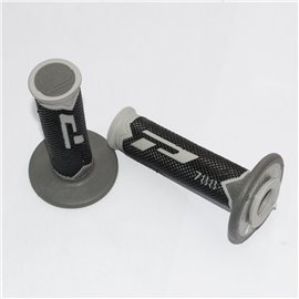 Progrip, gripy PG788 Off Road (22+25mm, dél.115mm), šedá barva/tm.šedá/černá (trojsměs.) (788-214)