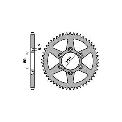 Gufera klikovky Prox, Honda CRF 250 (04-05), CRF 450 (02-05)