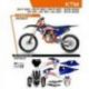 UFO 2022/06 KOMPLET NAKLEJEK (OKLEIN) KTM SX 125 '19-'22 PATRIOT KOLOR CZARNY