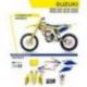 UFO 2022/06 KOMPLET NAKLEJEK (OKLEIN) SUZUKI RMZ 250 '19-'22 PATRIOT KOLOR ŻÓŁTY