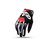 UFO (kolekce 2023), MX rukavice IRIDIUM, barva černá, - červená, velikost XL