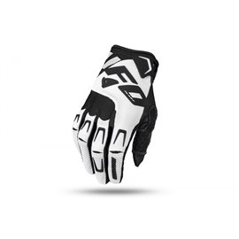 UFO (kolekce 2023), MX rukavice IRIDIUM, barva černá, - bílá, velikost L