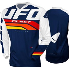 UFO (kolekce 2023), dres HORIZON Jersey, barva modrá - bílá, velikost XL