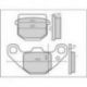 BRENTA KLOCKI HAMULCOWE KH83/2 HONDA MB80