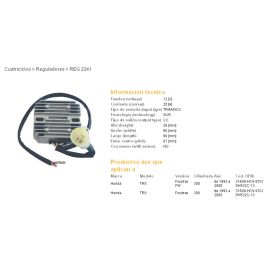 DZE, regulator napětí, Honda TRX300 FW FOURTRAX 93-00 (31600-HC5-970) (SH532C-13,ESR128)