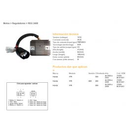 DZE, regulator napětí, Honda VFR800 02-09 (35A) (31600-MCW-D61) (ESR438)