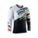 LEATT (NOWOŚĆ 2023) KOSZULKA MOTO 5.5 ULTRAWELD JERSEY TIGER KOLOR BIAŁY/CZARNY/ZIELONY/CZERWONY ROZMIAR S