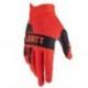 LEATT (NOWOŚĆ 2023) RĘKAWICE MOTO 1.5 GRIPR GLOVE RED KOLOR CZERWONY/CZARNY ROZMIAR S