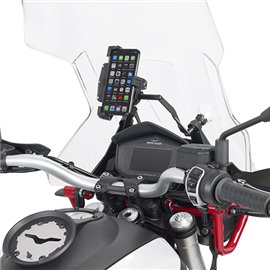 Kappa, hrazdička pro montáž brašny a držáků GPS / Smartphone MOTO GUZZI V85 TT (2019)