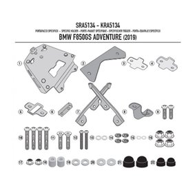 Kappa, nosič centrálního kufru, BMW F 850GS Adventure (19) hliníkový Monokey