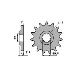 Sada válec + píst Cylinder Works, Yamaha