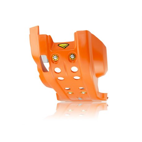 Cycra, kryt pod motor, FULL COMBAT SKID PLATE KTM 13-16 250/300 (SX/XC/EXC 2T), oranžová barva