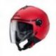 CABERG KASK OTWARTY JET Z BLENDĄ MODEL RIVIERA V4X KOLOR CZERWONY MAT ROZMIAR XL