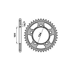 Spodní ložisko zadního tlumiče All Balls, Gas Gas EC 125-450, 96-11