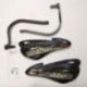 ACCEL OSŁONY RĄK (HANDBARY) Z MOCOWANIEM ALUMINIOWYM ATV (22+28MM) (ALU-CZARNY, PLASTIK-CZARNY)