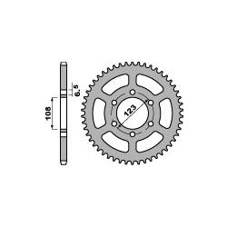 Pístní sada Wössner, KTM SX 105, 04-11