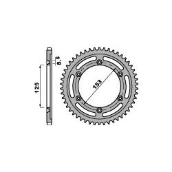 Pístní sada Wössner, KTM EXC 300, 04-07