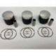 WOSSNER KOMPLET TŁOKÓW YAMAHA (2T) 700 SRX '00-'02 (70,50MM) (TŁOK 70,38MM) (3SZT) (SWORZEŃ 20MM)