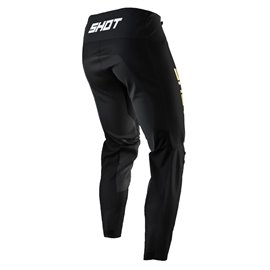 Shot Racing, MX kalhoty Moto Contact Rockstar Limited Edition Black, černá barva, velikost 30