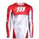 111 Racing, dres Moto 111.1 - SHARP RED, barva bílá/červená, velikost XL