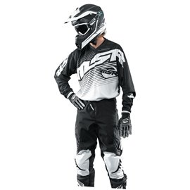MSR Racing, dres Axxis, barva černá/bílá, velikost M (2014)