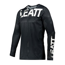 Leatt, dres Moto 4.5 X-Flow Jersey černá barva, velikost S