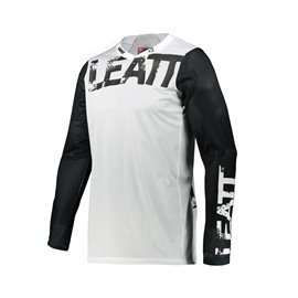 Leatt, dres Moto 4.5 X-Flow, bílá/černá, velikost M