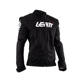 Leatt (kolekce 2023), bunda Moto 4.5 LITE JACKET BLACK, barva černá, velikost L
