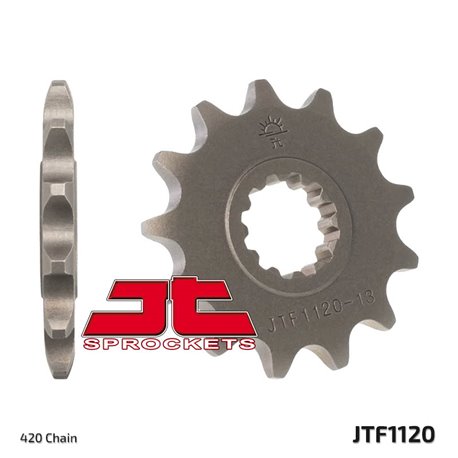 JT, přední řetězové kolečko, 600M 11 motor AM6 (JTF1120.11)* (řetěz 420)