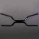 RENTHAL KIEROWNICA 1,1/8 CALA (28,6MM) STREET FATBAR HANDLEBAR MEDIUM (TOURING) KOLOR CZARNY