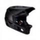 LEATT (2023/2024) KASK ROWEROWY MTB GRAVITY 4.0 V23 HELMET STEALTH KOLOR CZARNY ROZMIAR L (59-60 cm)