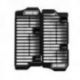 FM-PARTS OSŁONY CHŁODNICY (KRATKI) ALUMINIUM BETA '24 KOLOR CZARNY
