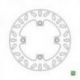 NEWFREN TARCZA HAMULCOWA TYŁ HONDA CBF 500/600/1000 CBR 600F 11-13 CBF1000 '06-'16 (240X116X5) (4X10,5MM)