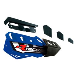 Racetech, náhradní plasty pro kryty páček FLX / ALU / ATV modrá barva