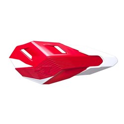 Racetech, náhradní plasty pro kryty páček HP3 barva červená/bílá