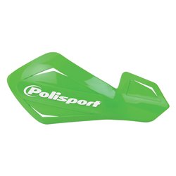 Polisport, kryty páček, model Freeflow Lite, s plastovou montážní sadou (22/28mm), zelená barva
