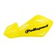 Polisport, kryty páček, model Freeflow Lite, s plastovou montážní sadou (22/28mm), žlutá barva