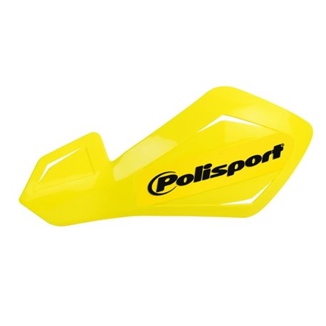 Polisport, kryty páček, model Freeflow Lite, s plastovou montážní sadou (22/28mm), žlutá barva