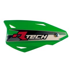 Racetech, kryty páček, VERTIGO CROSS/ENDURO zelená barva (s montážní sadou)