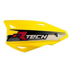 Racetech, kryty páček, VERTIGO CROSS/ENDURO žlutá barva (s montážní sadou)